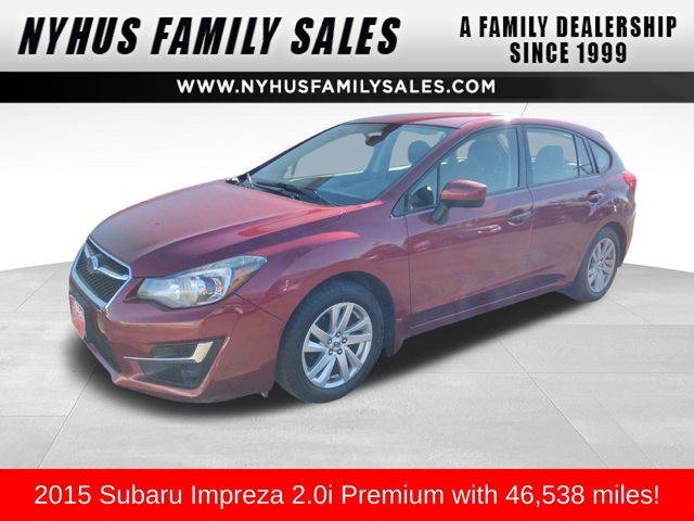 2015 Subaru Impreza 2.0i Premium — Wagon — 46,538 mi — Perham, MN