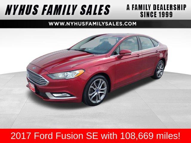 2017 Ford Fusion SE — Sedan — 108,669 mi — Perham, MN
