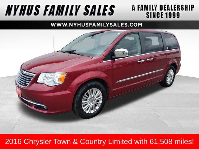 2016 Chrysler Town & Country Limited — Minivan — 61,508 mi — Perham, MN