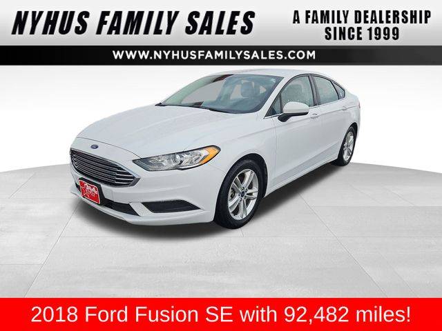 2018 Ford Fusion SE — Sedan — 92,482 mi — Perham, MN