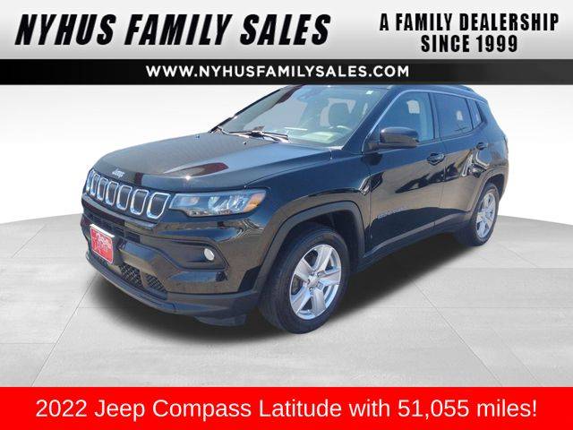 2022 Jeep Compass Latitude — SUV — 51,055 mi — Perham, MN
