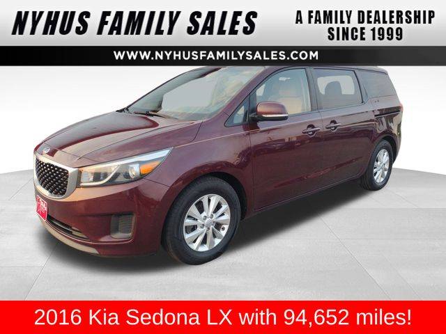 2016 Kia Sedona LX — Minivan — 94,652 mi — Perham, MN