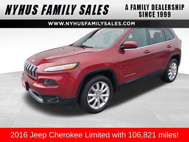 2016 Jeep Cherokee Limited — SUV — 106,821 mi — Perham, MN