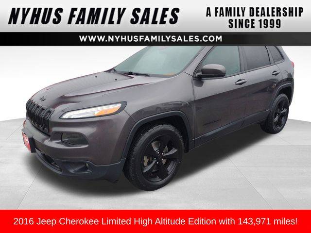 2016 Jeep Cherokee High Altitude — SUV — 143,971 mi — Perham, MN