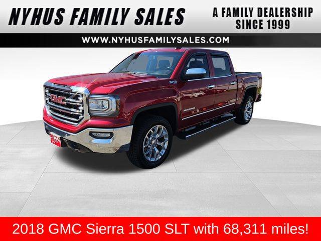 2018 GMC Sierra 1500 SLT — Pickup Truck — 68,311 mi — Perham, MN
