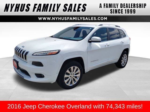 2016 Jeep Cherokee Overland — SUV — 74,343 mi — Perham, MN