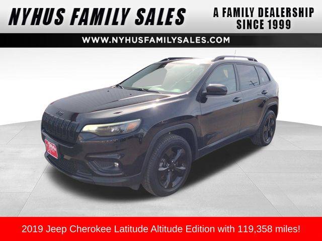 2019 Jeep Cherokee Altitude — SUV — 119,358 mi — Perham, MN