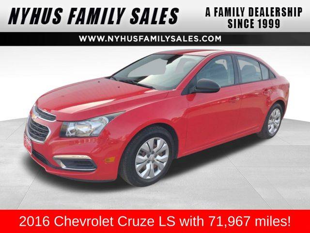 2016 Chevrolet Cruze Limited LS — Sedan — 71,967 mi — Perham, MN