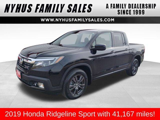 2019 Honda Ridgeline Sport — Pickup Truck — 41,167 mi — Perham, MN