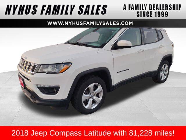 2018 Jeep Compass Latitude — SUV — 81,227 mi — Perham, MN