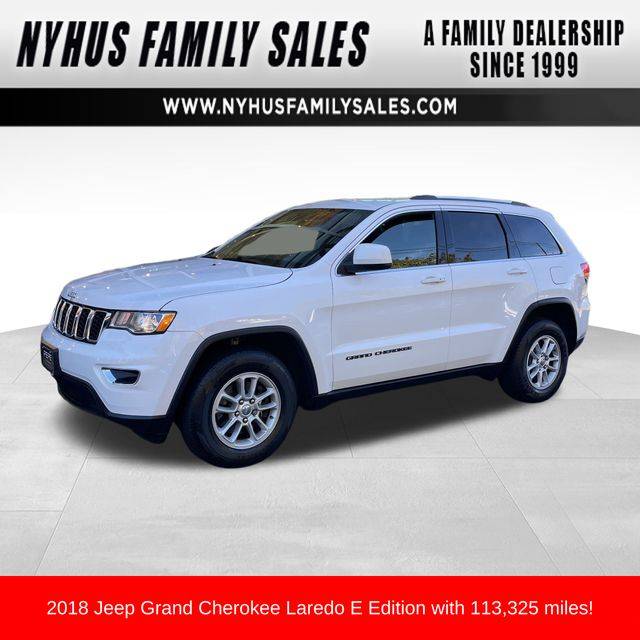 2018 Jeep Grand Cherokee Laredo E — SUV — 113,325 mi — Perham, MN