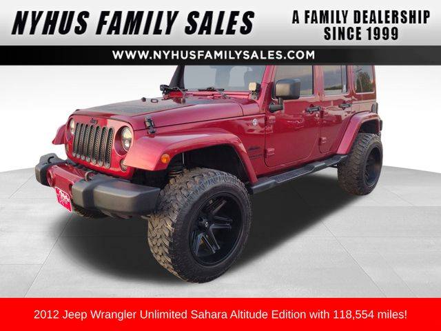 2012 Jeep Wrangler Altitude — SUV — 118,554 mi — Perham, MN