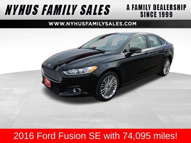 2016 Ford Fusion SE — Sedan — 74,095 mi — Perham, MN