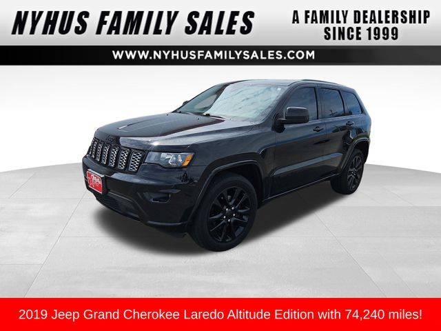 2019 Jeep Grand Cherokee Altitude — SUV — 74,240 mi — Perham, MN