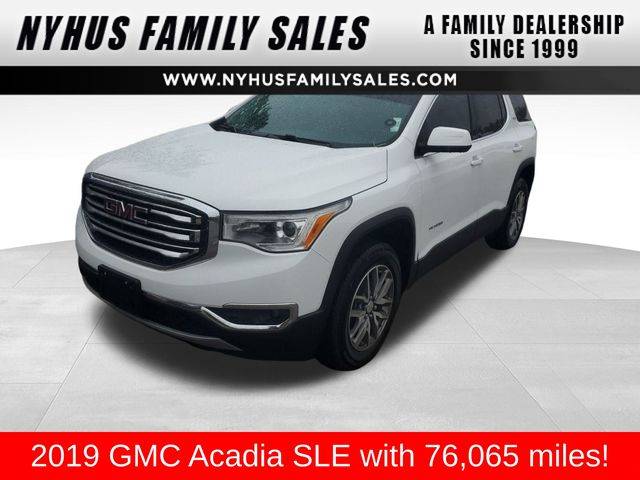 2019 GMC Acadia SLE — SUV — 76,065 mi — Perham, MN