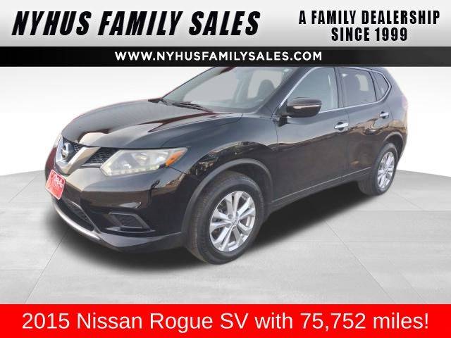 2015 Nissan Rogue SV — SUV — 75,752 mi — Perham, MN
