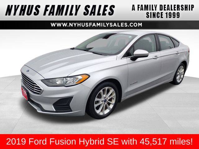2019 Ford Fusion Hybrid SE — Sedan — 45,517 mi — Perham, MN