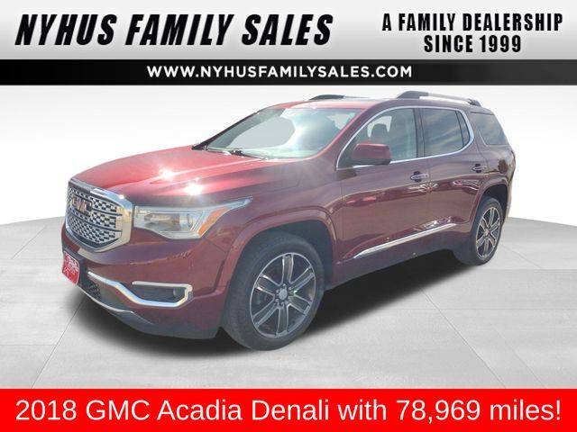 2018 GMC Acadia Denali — SUV — 78,969 mi — Perham, MN