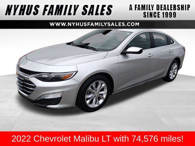 2022 Chevrolet Malibu LT — Sedan — 74,576 mi — Perham, MN
