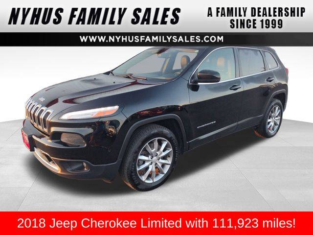 2018 Jeep Cherokee Limited — SUV — 111,923 mi — Perham, MN
