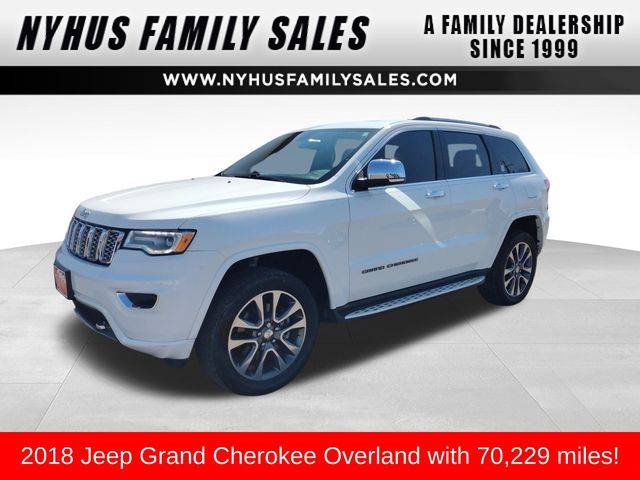 2018 Jeep Grand Cherokee Overland — SUV — 70,228 mi — Perham, MN