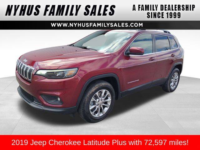 2019 Jeep Cherokee Latitude Plus — SUV — 72,597 mi — Perham, MN