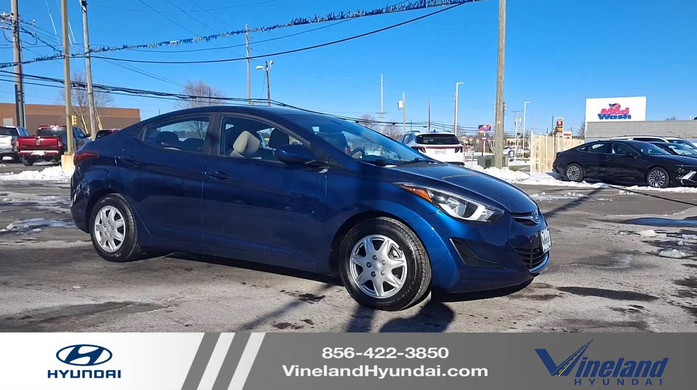 2016 Hyundai Elantra SE — Sedan — 31,216 mi — Millville, NJ