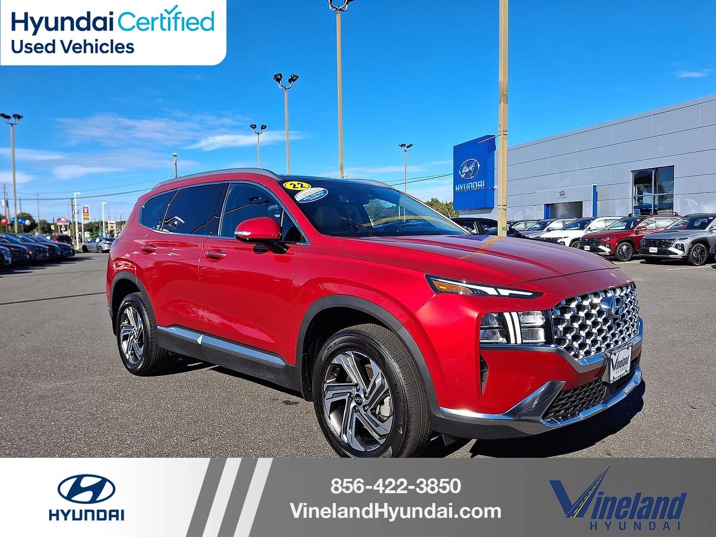 2022 Hyundai Santa Fe SEL — SUV — 19,694 mi — Millville, NJ