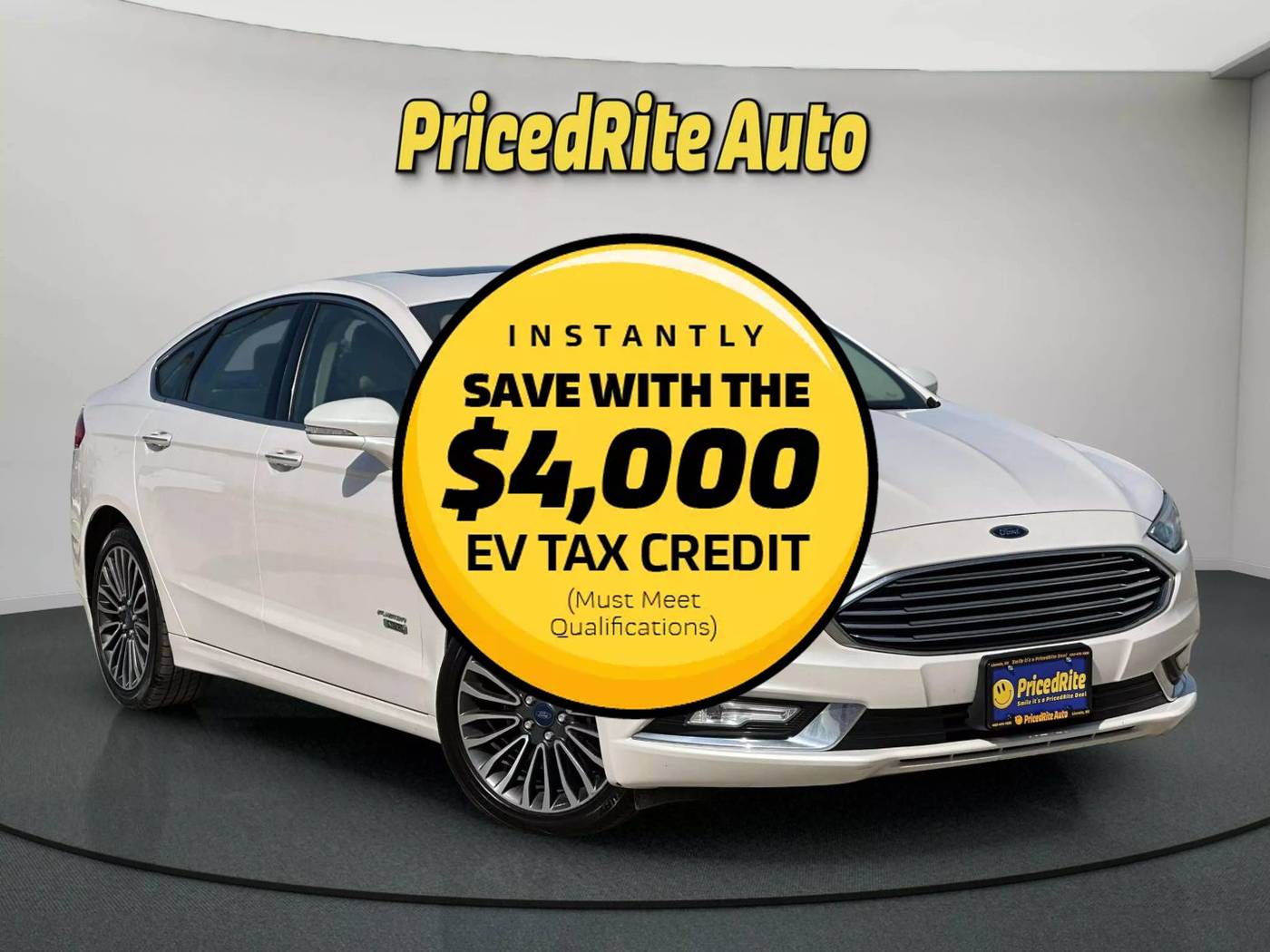 2017 Ford Fusion Energi Titanium — Sedan — 120,801 mi — Lincoln, NE