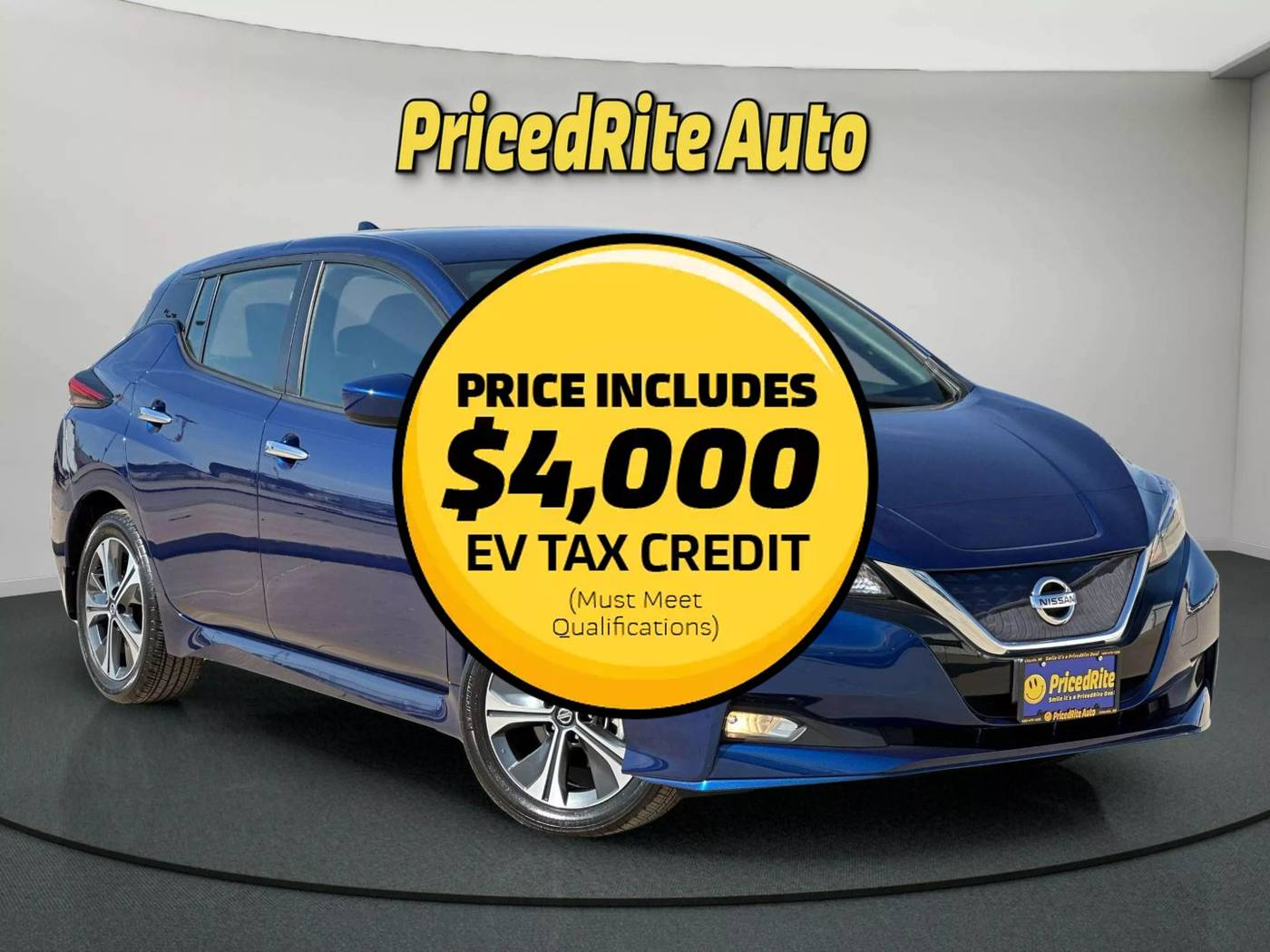 2020 Nissan LEAF SV PLUS — Hatchback — 11,055 mi — Lincoln, NE