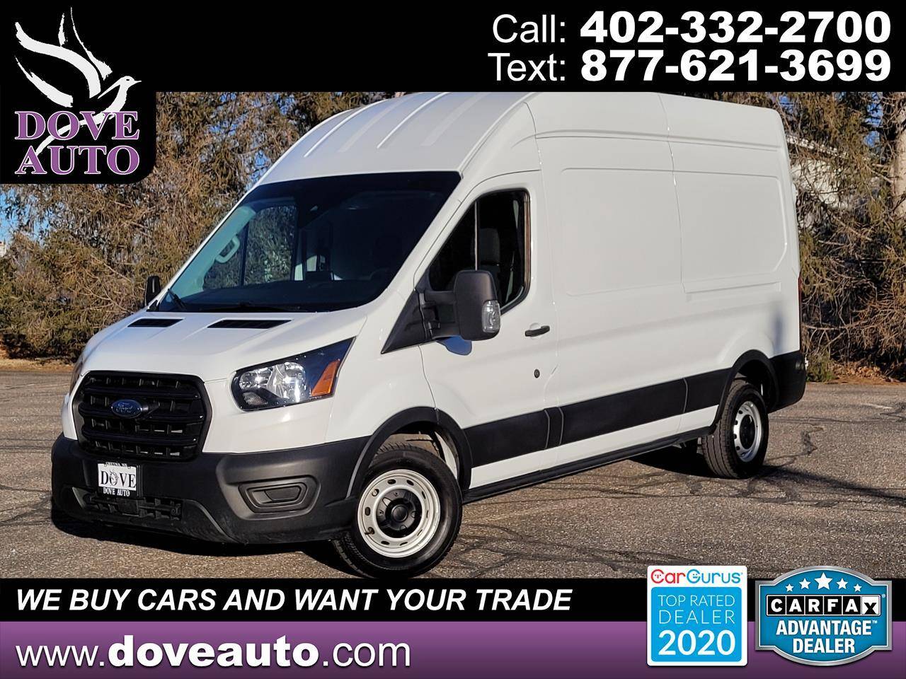 2020 Ford Transit Cargo Van T-350 — Cargo Van — 106,603 mi — Gretna, NE