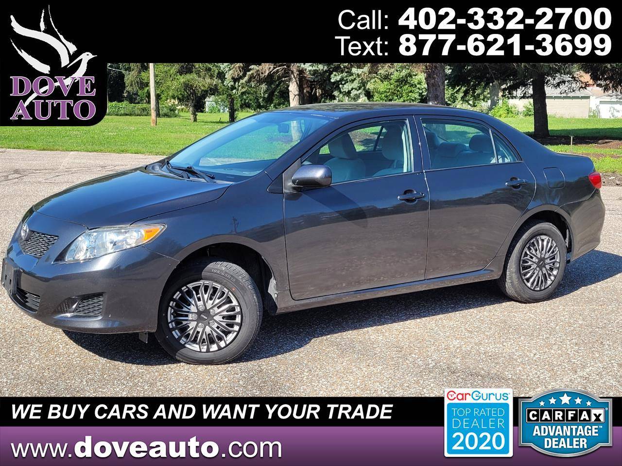 2010 Toyota Corolla LE — Sedan — 120,000 mi — Gretna, NE