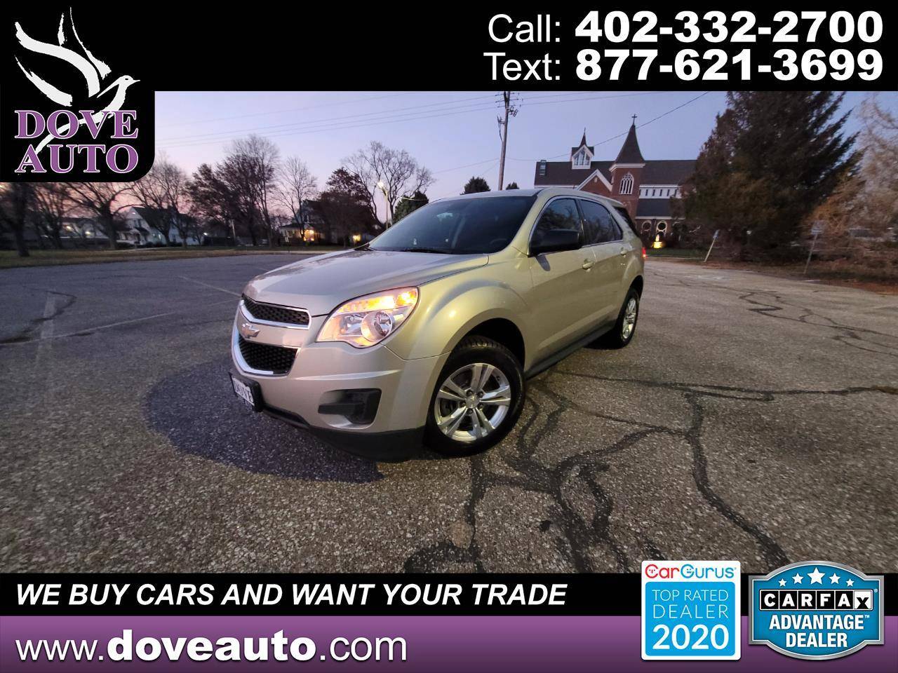 2015 Chevrolet Equinox LS — SUV — 107,728 mi — Gretna, NE