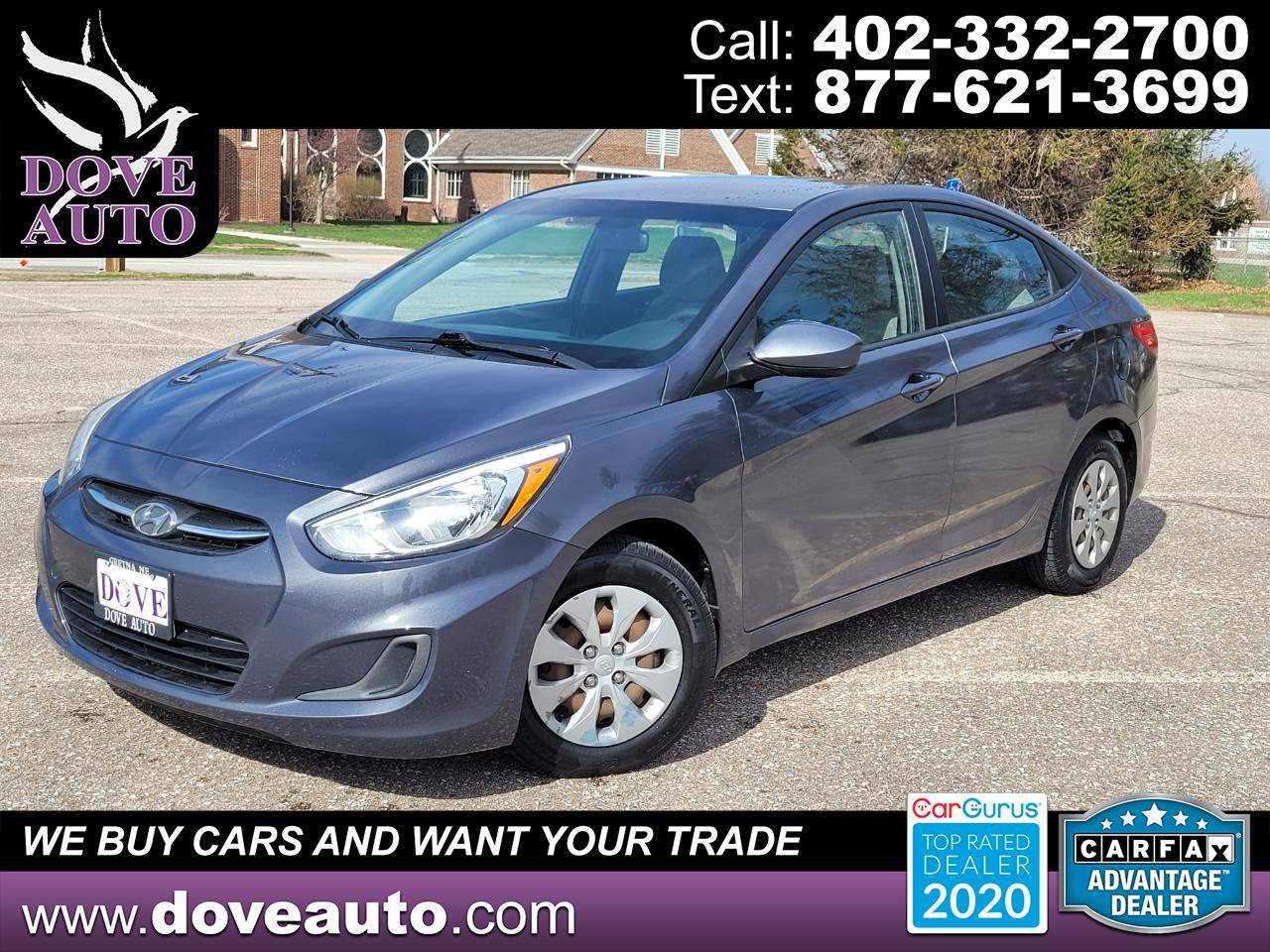 2015 Hyundai Accent GLS — Sedan — 127,220 mi — Gretna, NE