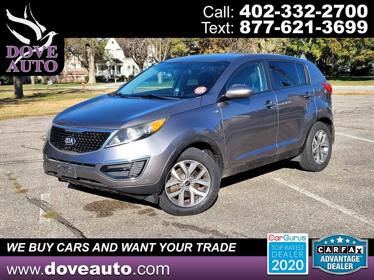 2015 Kia Sportage LX — SUV — 29,403 mi — Gretna, NE