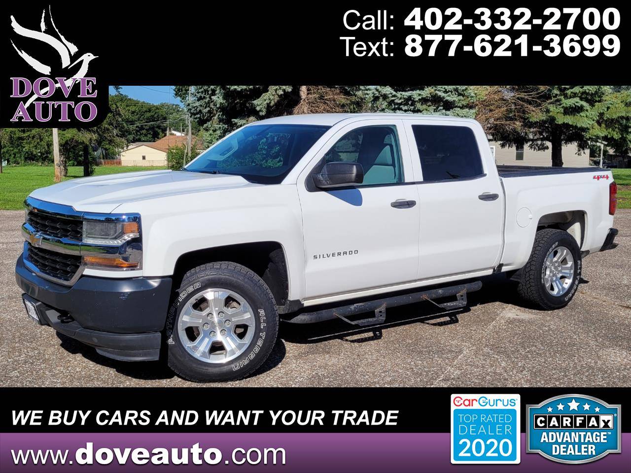 2016 Chevrolet Silverado 1500 WT — Pickup Truck — 52,768 mi — Gretna, NE