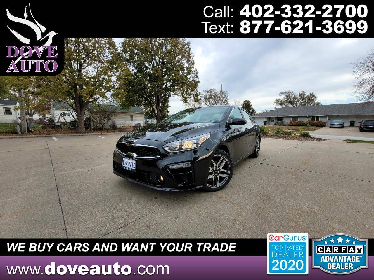 2020 Kia Forte EX — Sedan — 41,535 mi — Gretna, NE