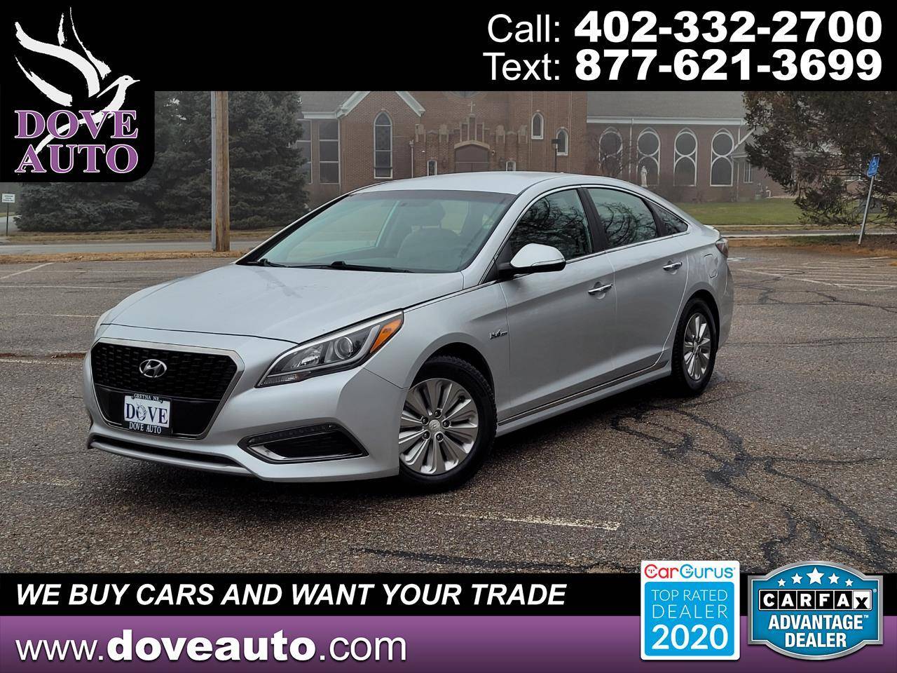 2016 Hyundai Sonata Hybrid SE — Sedan — 107,228 mi — Gretna, NE