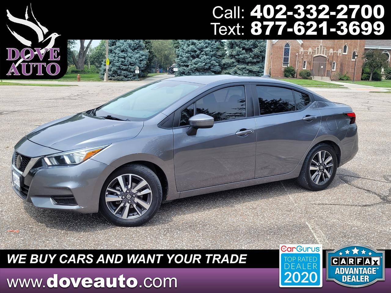 2021 Nissan Versa SV — Sedan — 68,679 mi — Gretna, NE