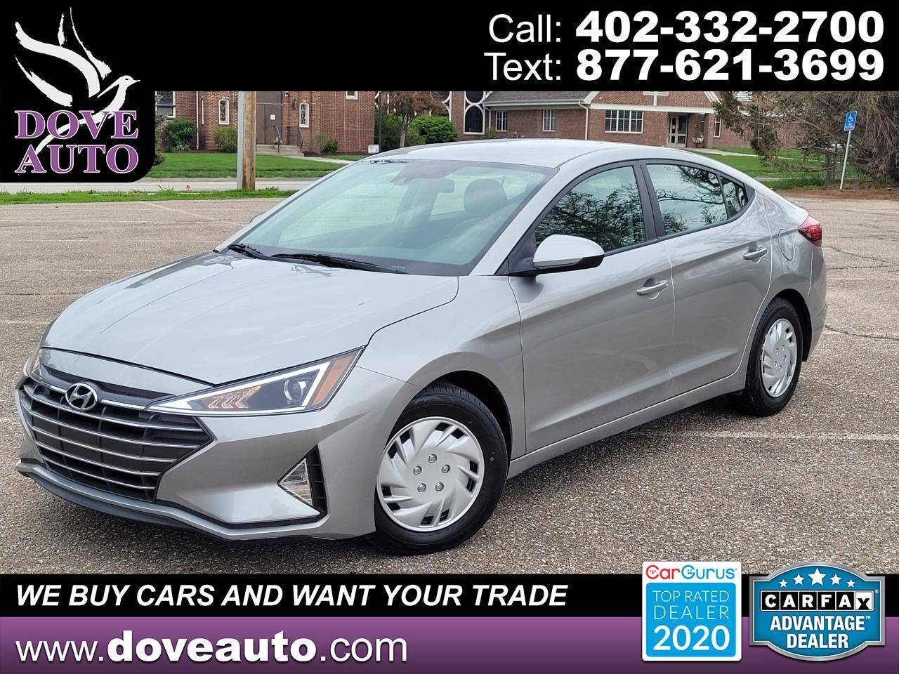 2020 Hyundai Elantra SE — Sedan — 48,918 mi — Gretna, NE