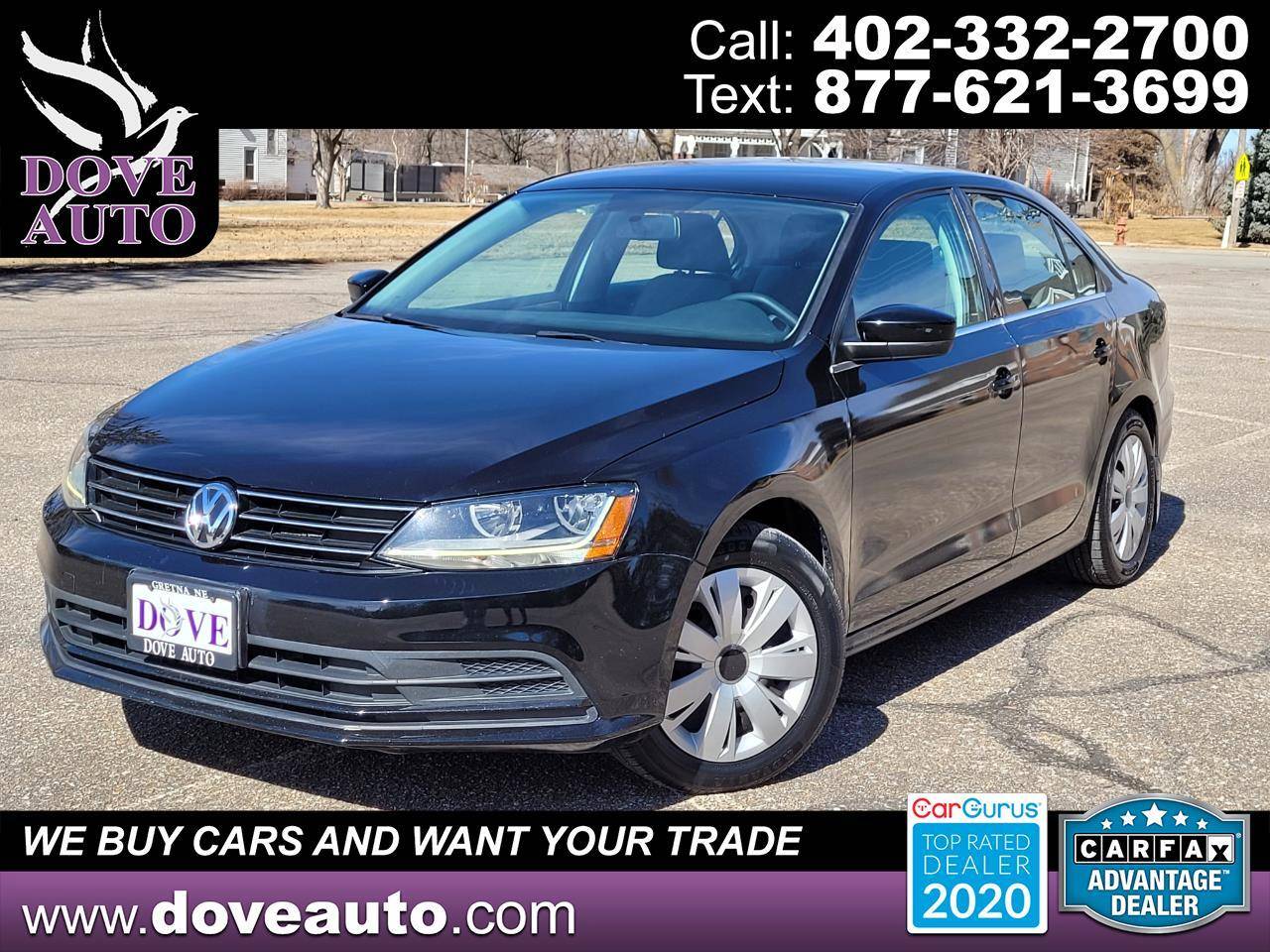 2017 Volkswagen Jetta 1.4T S — Sedan — 79,320 mi — Gretna, NE