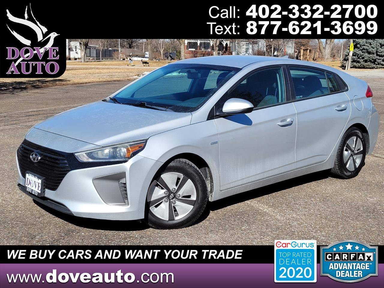 2018 Hyundai Ioniq Hybrid Blue — Hatchback — 104,620 mi — Gretna, NE