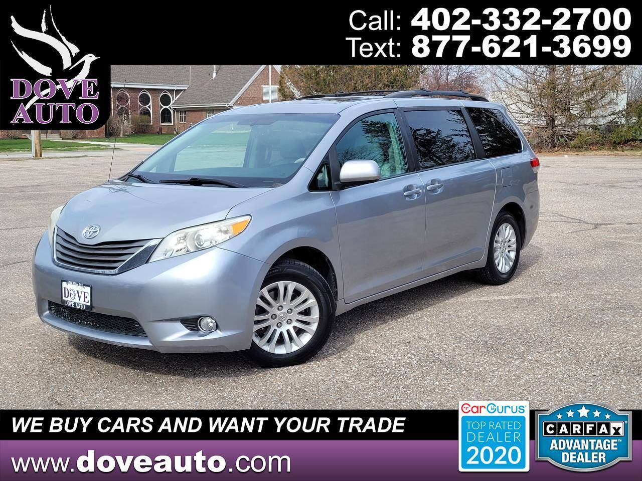 2013 Toyota Sienna XLE — Minivan — 156,489 mi — Gretna, NE