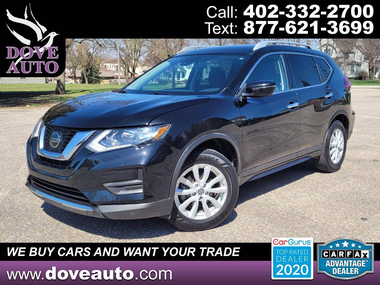 2019 Nissan Rogue S — SUV — 68,745 mi — Gretna, NE