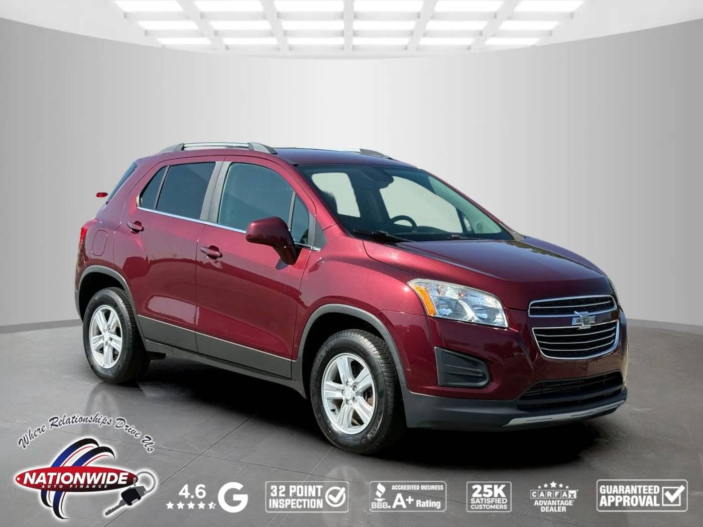 2016 Chevrolet Trax LT — SUV — 93,516 mi — Oregon, OH