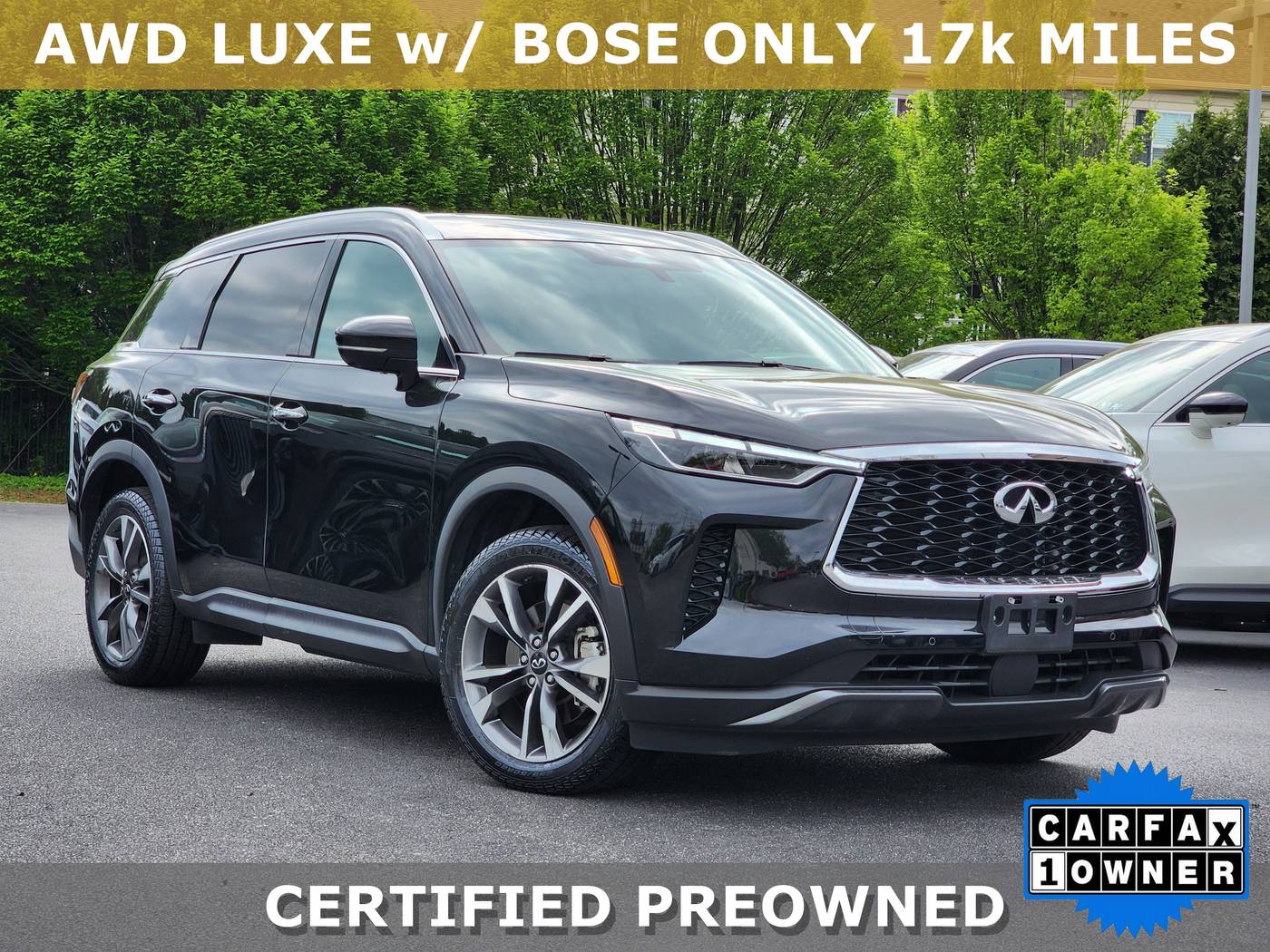 2022 INFINITI QX60 LUXE — SUV — 17,895 mi — Ardmore, PA