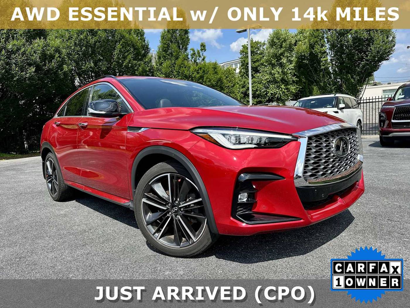 2023 INFINITI QX55 ESSENTIAL — SUV — 14,341 mi — Ardmore, PA