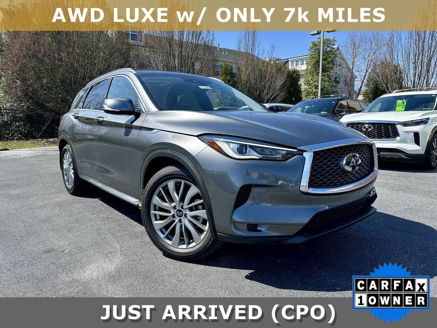 2024 INFINITI QX50 LUXE — SUV — 7,347 mi — Ardmore, PA