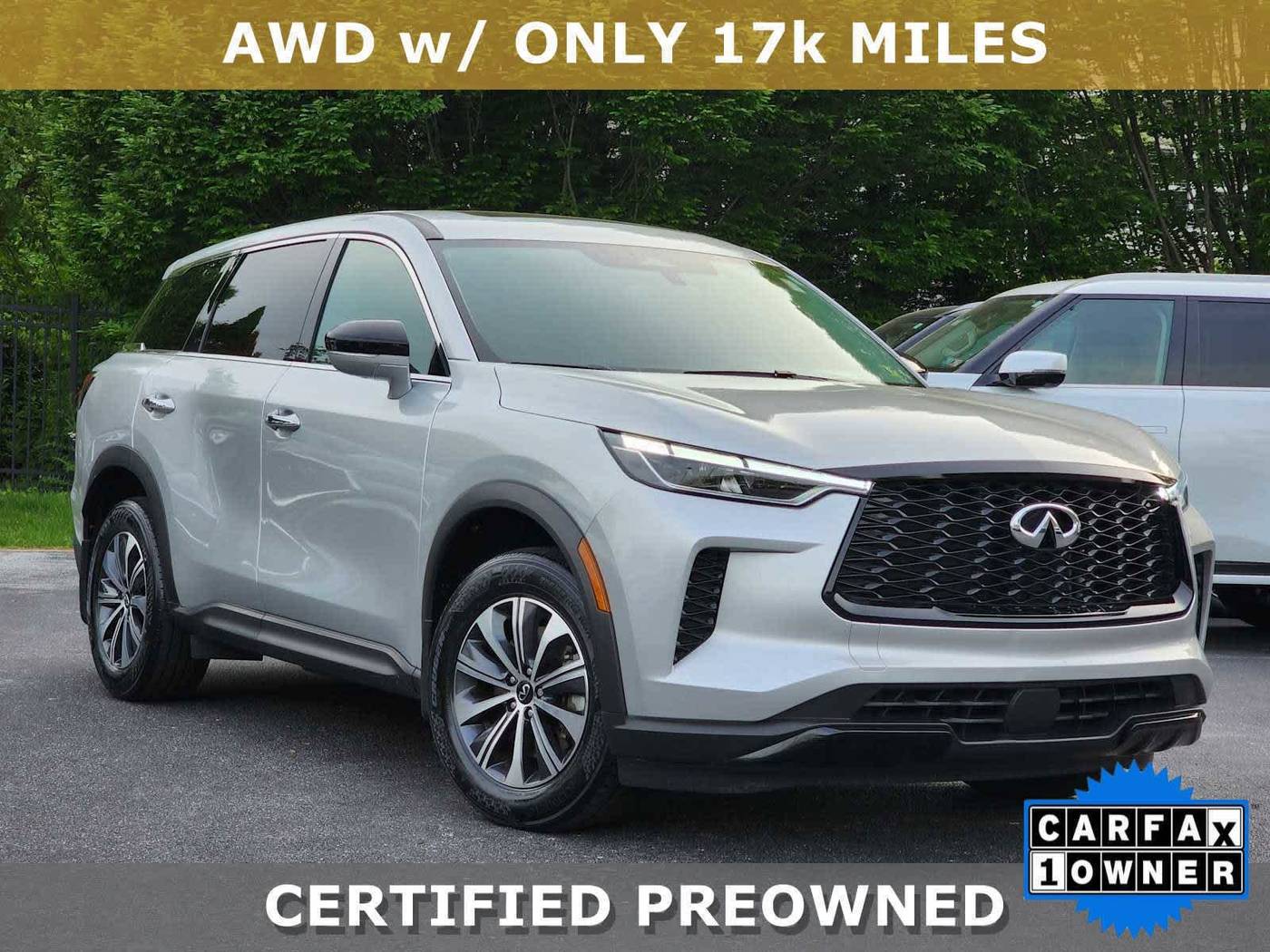 2022 INFINITI QX60 PURE — SUV — 17,226 mi — Ardmore, PA