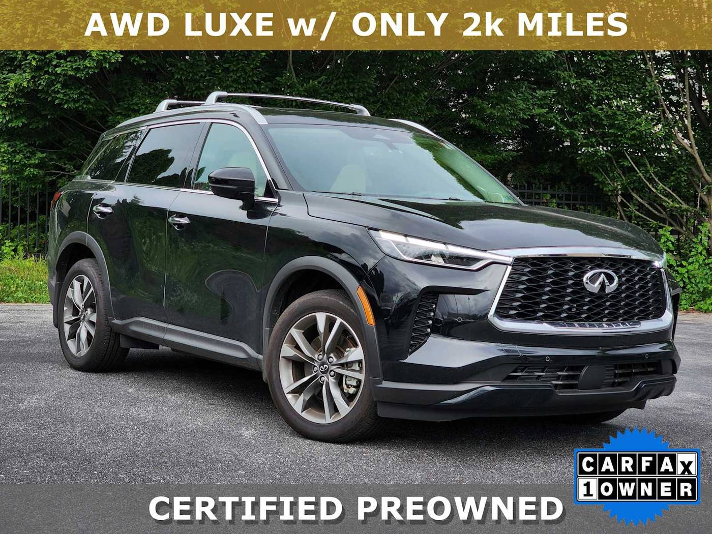 2025 INFINITI QX60 LUXE — SUV — 2,575 mi — Ardmore, PA